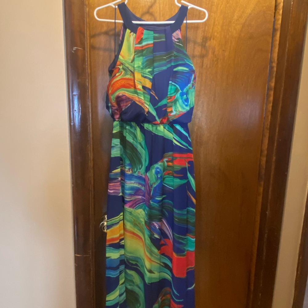 Multicolored Maxi Dress